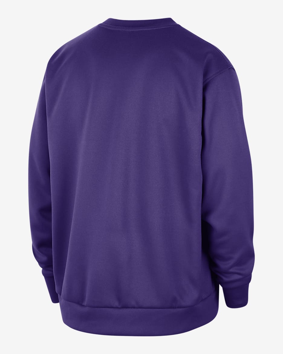 Nike purple crew neck best sale